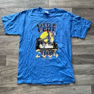 Vintage 2004 LITTLE FEAT band t shirt large tour shirt y2k deadstock